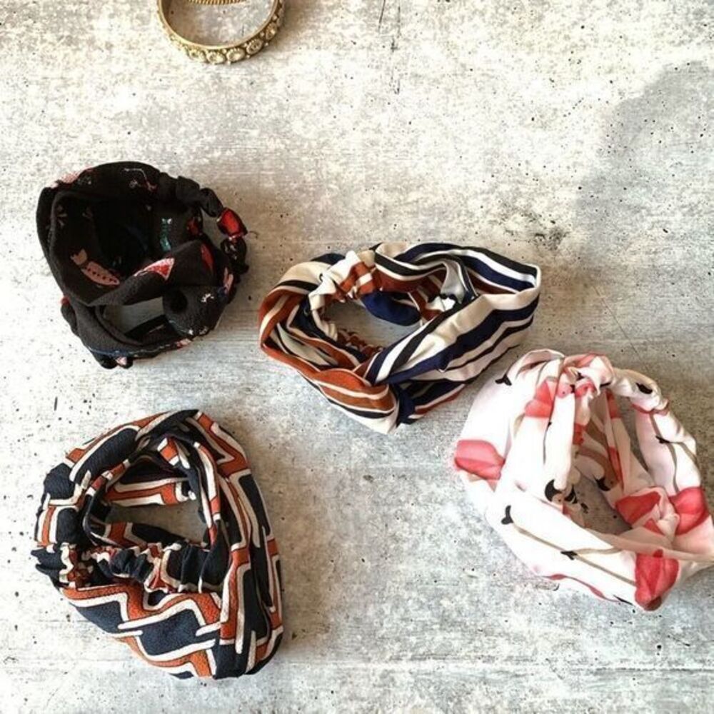 Ladies Twist Stylish Hair band accessory 4 pc